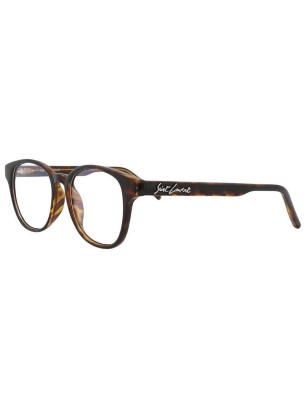 New Saint Laurent Unisex Round/Oval Havana Havana Transparent Fashion Designer E